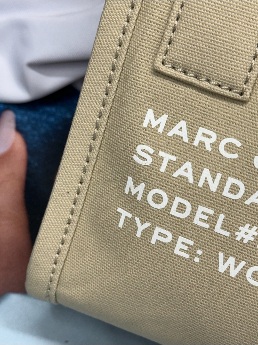 (new+tag) The Marc Jacobs canvas supply crossbody bag beige khaki tan - Picture 10 of 17
